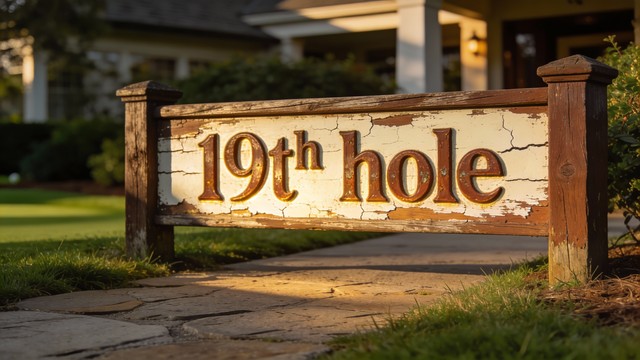 Free Nineteenth Hole Sign Image - Golf, Sign, Clubhouse | Download at ...