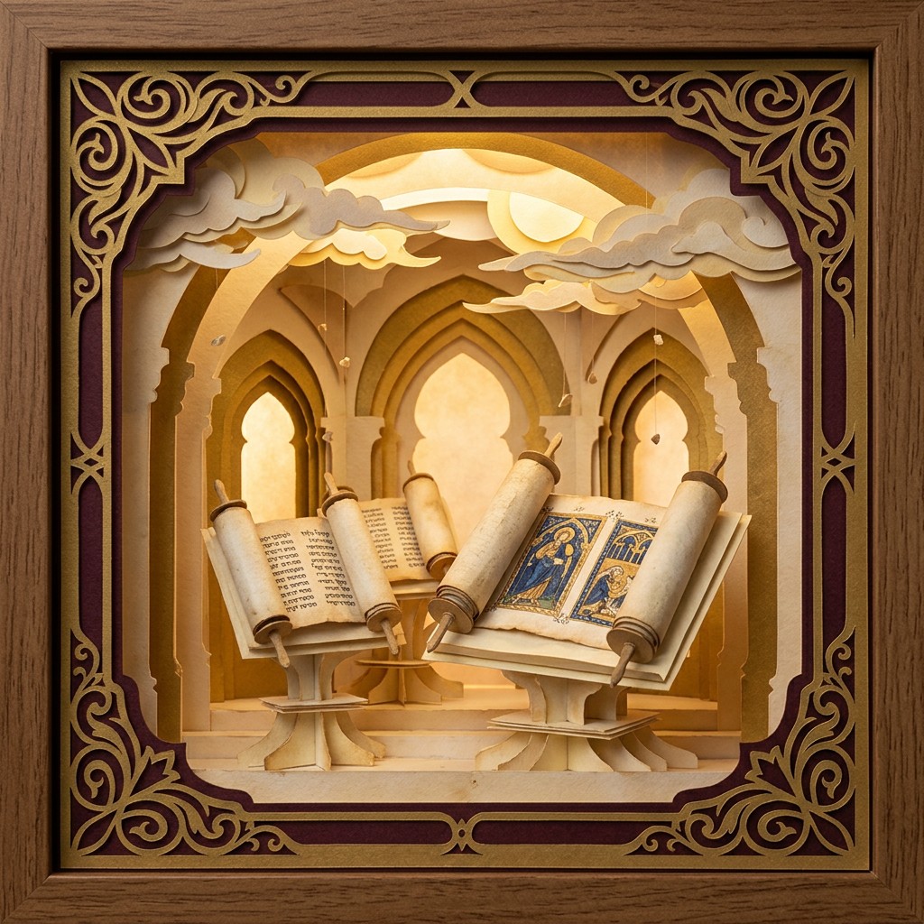 Sacrd Paper Free Sacred Paper Sanctuary Image - Diorama, Papercraft, Scrolls ...