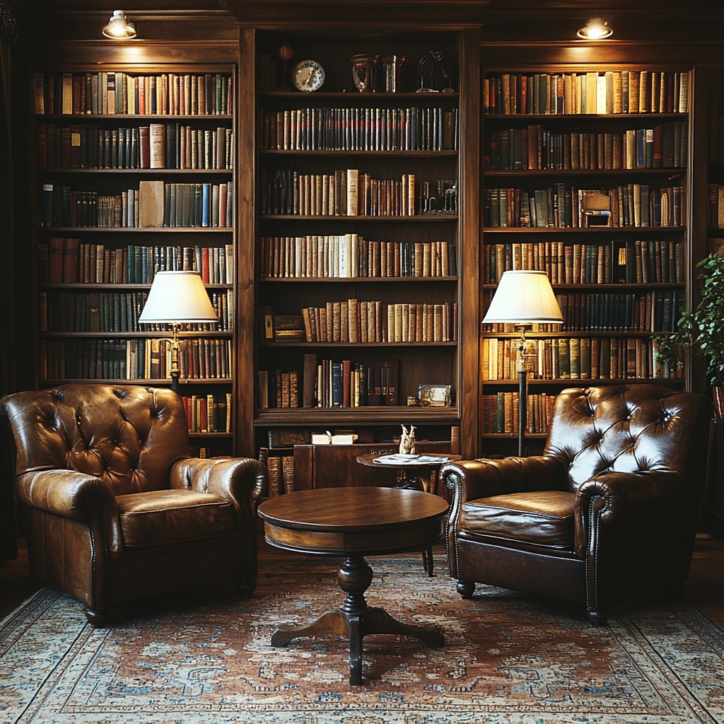 Free Elegant library lounge Image - Library, Elegance, Books | Download ...
