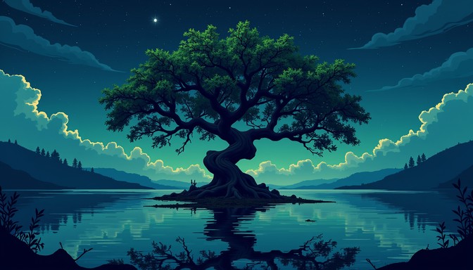Free Surreal Pixel Tree Image - Tree, Surreal, Pixel | Download at ...