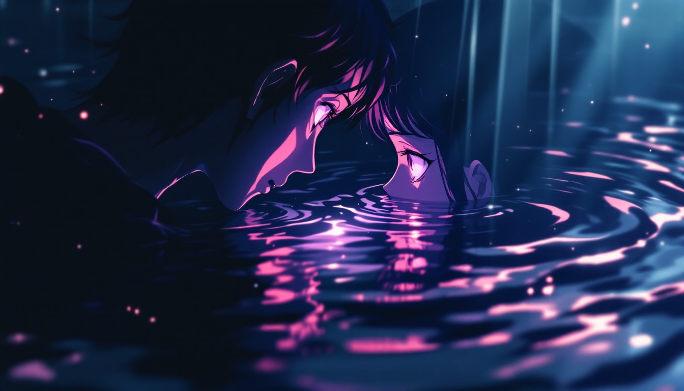 Free Reflection Reveals Truth Image - Anime, Reflection, Water ...