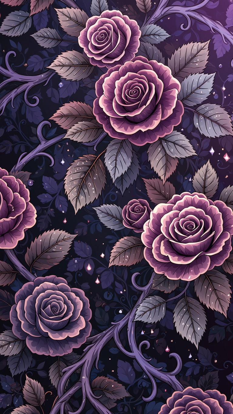 Free Gothic Rose Vines Image - Gothic, Roses, Vines | Download at StockCake