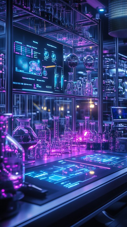 Free Futuristic Laboratory Setup Image - Futuristic, Laboratory ...