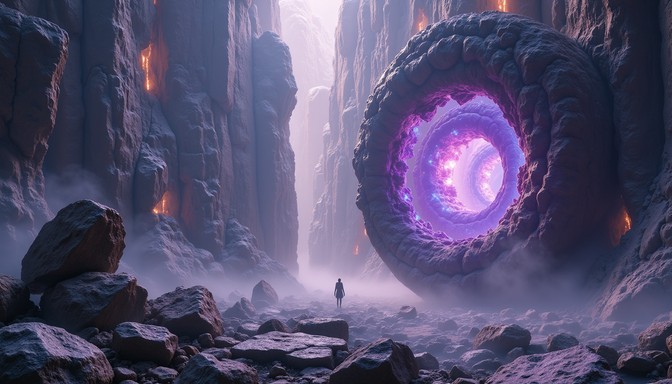 Free Mystic Portal Gateway Image - Portal, Cosmic, Surreal | Download ...