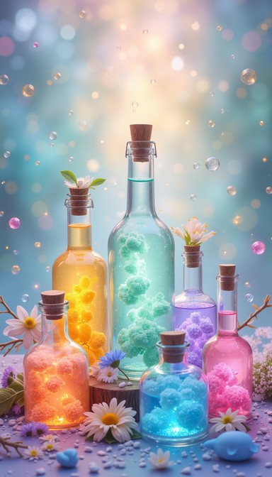 Free Enchanted Teal Elixir Image - Potion, Magical, Teal | Download at ...