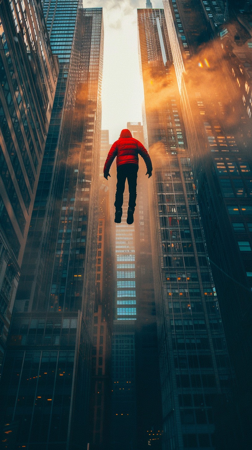 Free Soaring Above Skyscrapers Image - Soaring, Skyscrapers, Urban ...