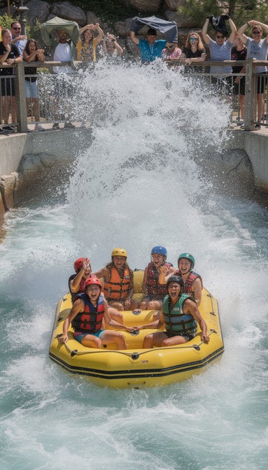Fun Splash Water Raft Free Splash Zone Excitement Image - Teenagers, Splash, Water | Download ...