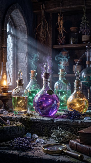 Free Magical Potion Collection Image - Potion, Bottle, Glass | Download ...