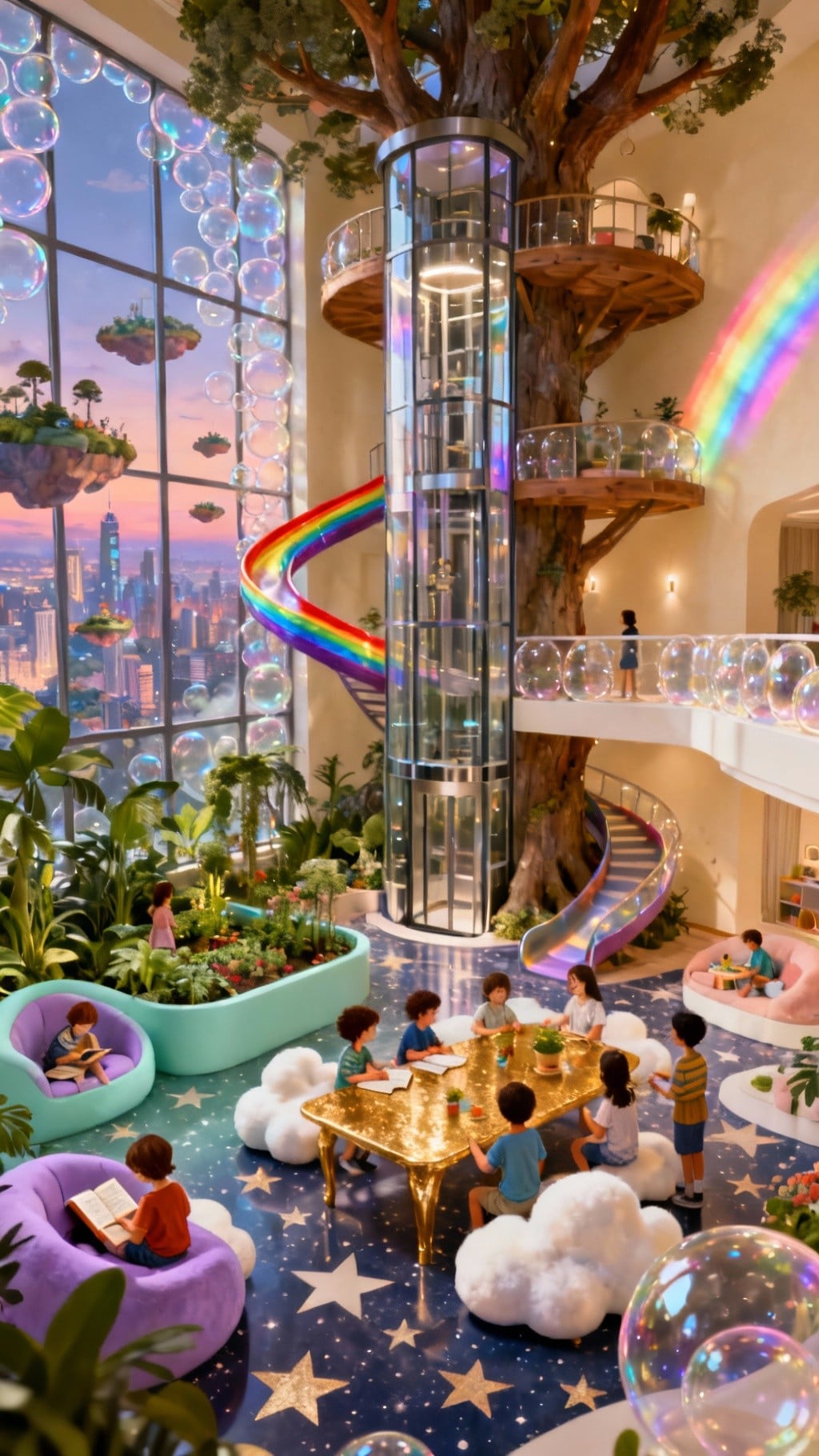 10 transitional design lessons we learned from this luxurious penthouse ... - Whimsical Penthouse Apartment Design