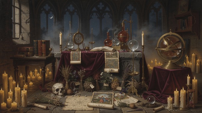 Free Mystical Ritual Altar Image - Occult, Ritual, Altar | Download at ...