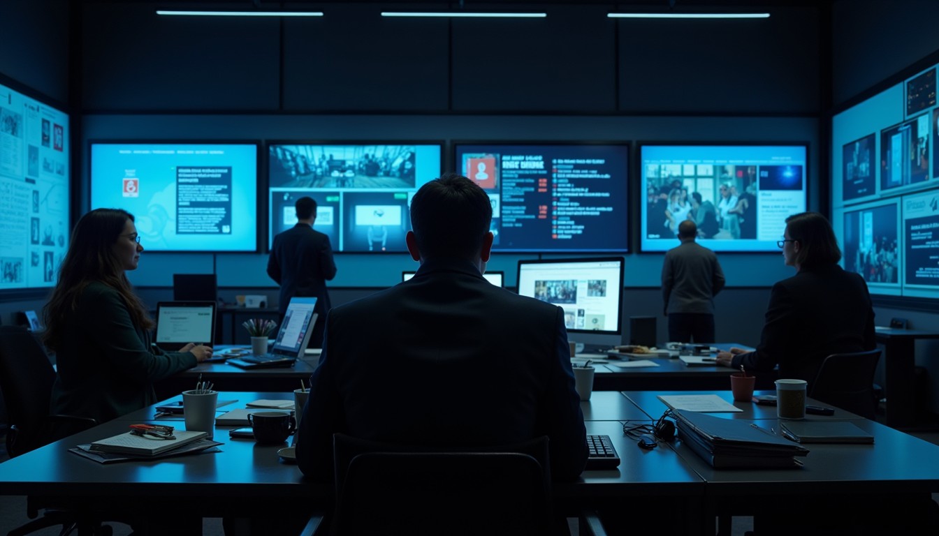 Free Digital Command Center Image - Operations, Monitoring, Digital ...