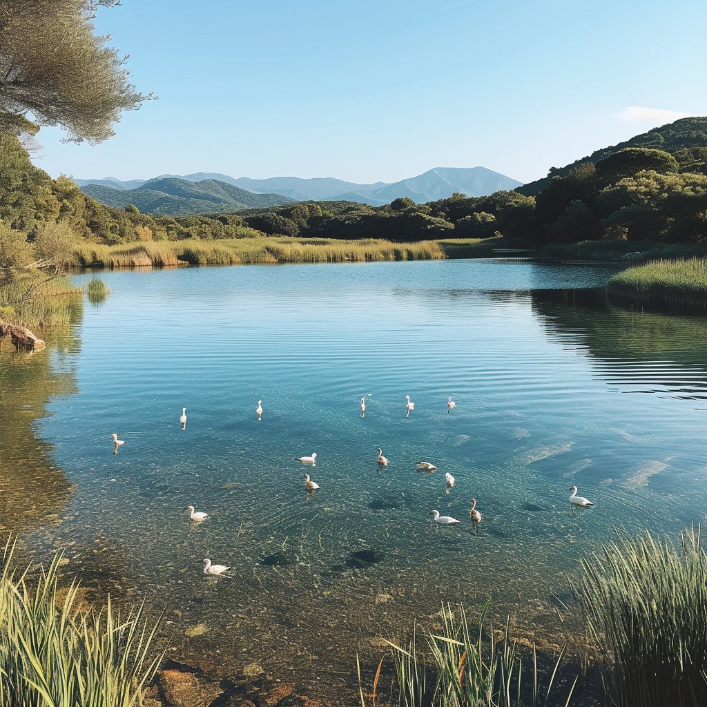 Free Tranquil Lake Scene Image - Lake, Nature, Birds | Download at ...