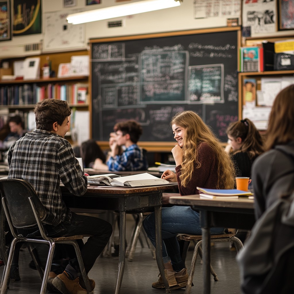 Free Students in Classroom Image - Students, Classroom, Education ...