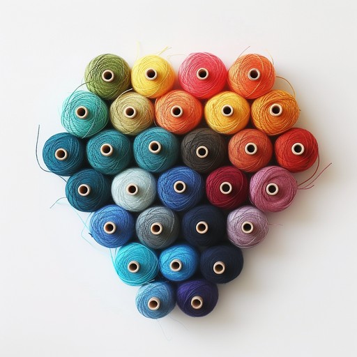 Free Colorful Thread Heart Photo - Colorful, Thread, Heart | Download ...