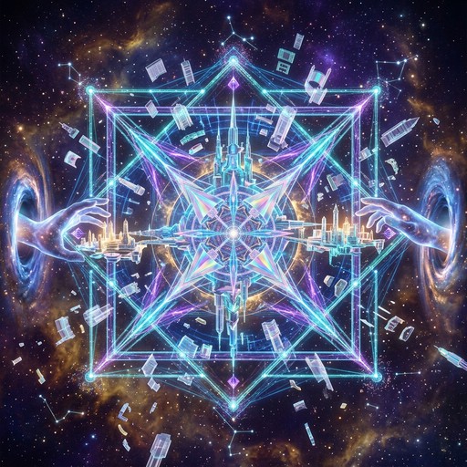 Free Cosmic Construction Dreams Image - Architecture, Cosmic, Geometric ...