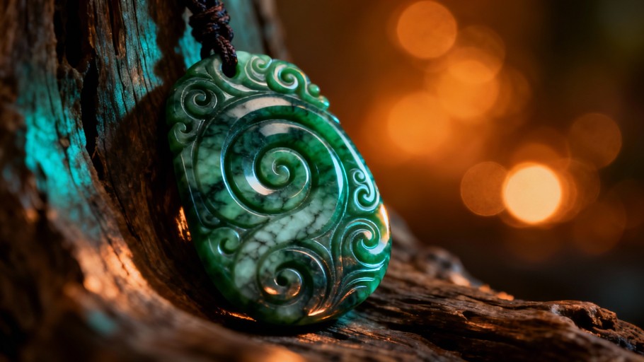 Free Jade Koru Emblem Image - Spiral, Maori, Medallion | Download at ...
