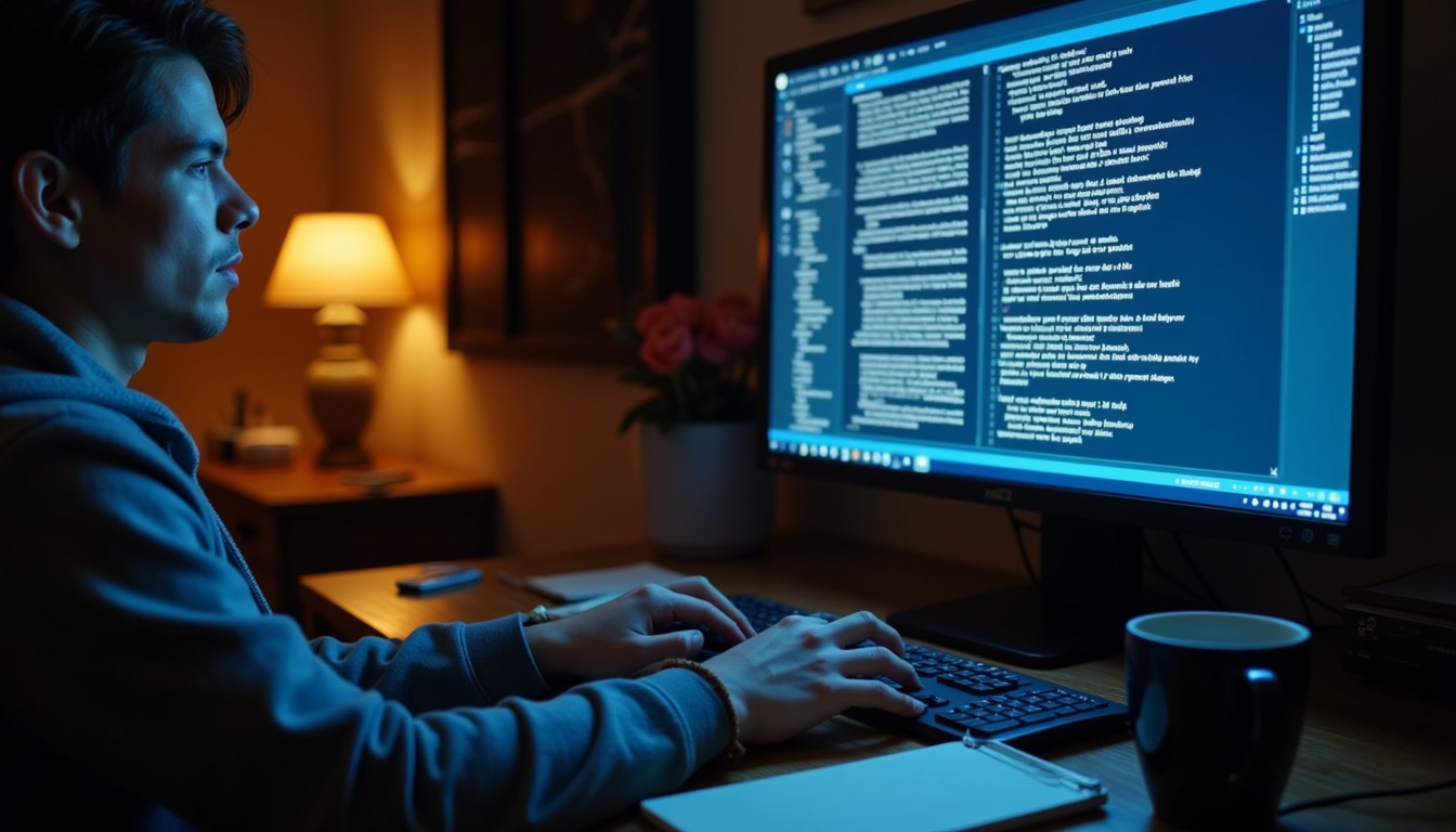 Free Night Code Flow Image - Programming, Coding, Developer | Download ...