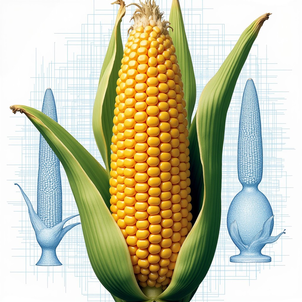Free Maize Structural Blueprint Image - Corn, Maize, Kernels | Download ...