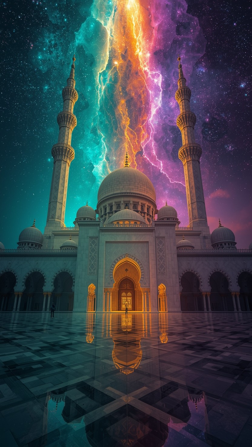 Free Cosmic Mosque Fantasy Image - Mosque, Cosmic, Mystical | Download ...
