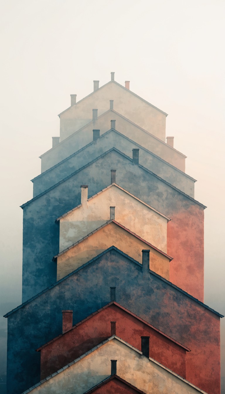 Free Layered Rooftop Geometry Image - Abstract, Geometric, Rooftops ...