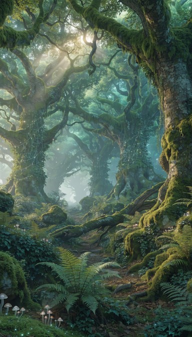 Free Enchanted Forest Realm Image - Forest, Enchanted, Mystical ...