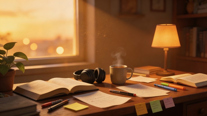 Free Sustainable Study Space Image - Lofi, Cozy, Sustainable | Download ...