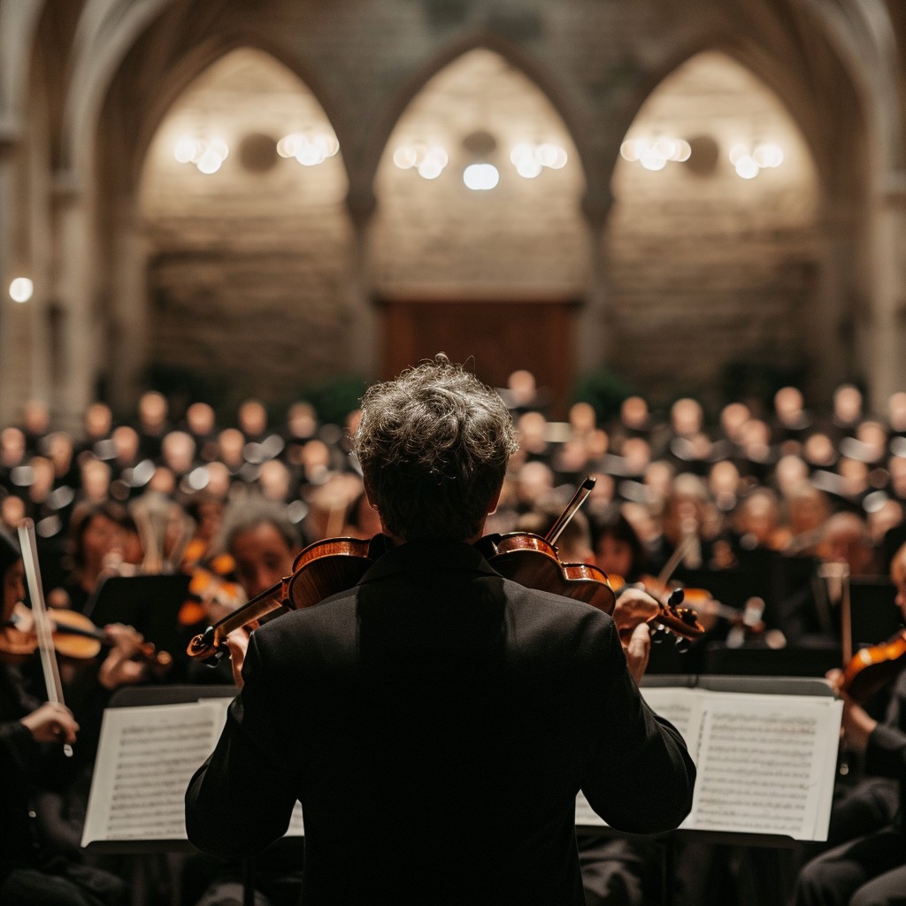 Free Orchestra Performance Night Image - Orchestra, Conductor, Music ...