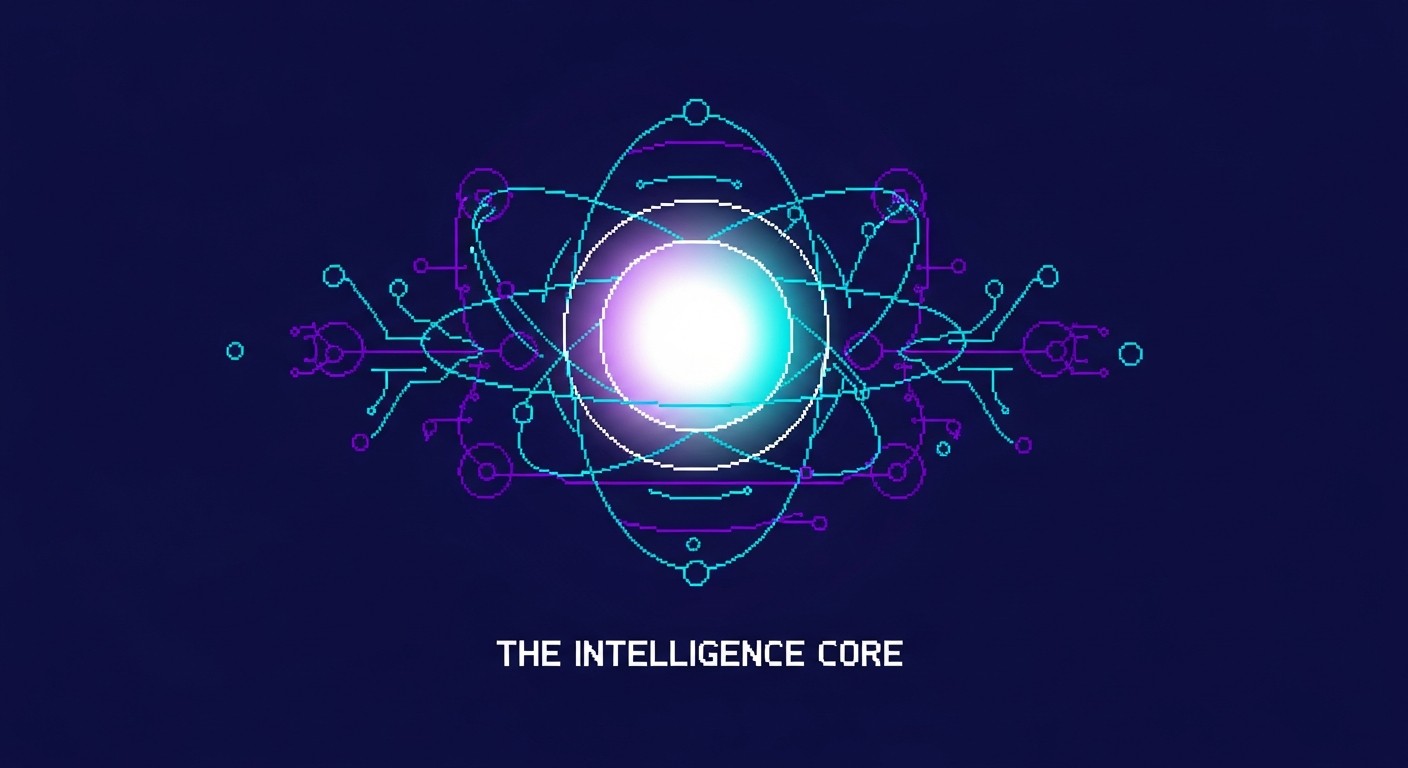 Free Intelligence Core Glows Image - Artificial, Intelligence, Pixel ...