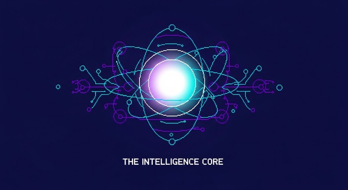 Free Glowing Intelligence Core Image - Technology, Artificial ...