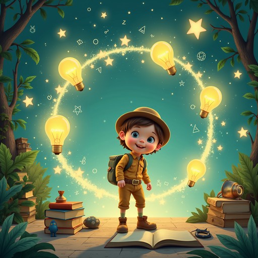 Free Illuminated Learning Adventure Image - Explorer, Child, Magical ...