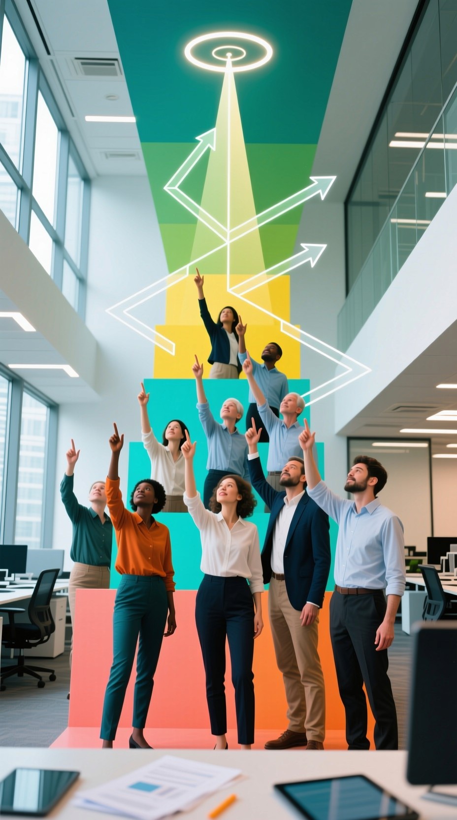 Free Team Reaching Higher Photo - Teamwork, Collaboration, Diversity ...