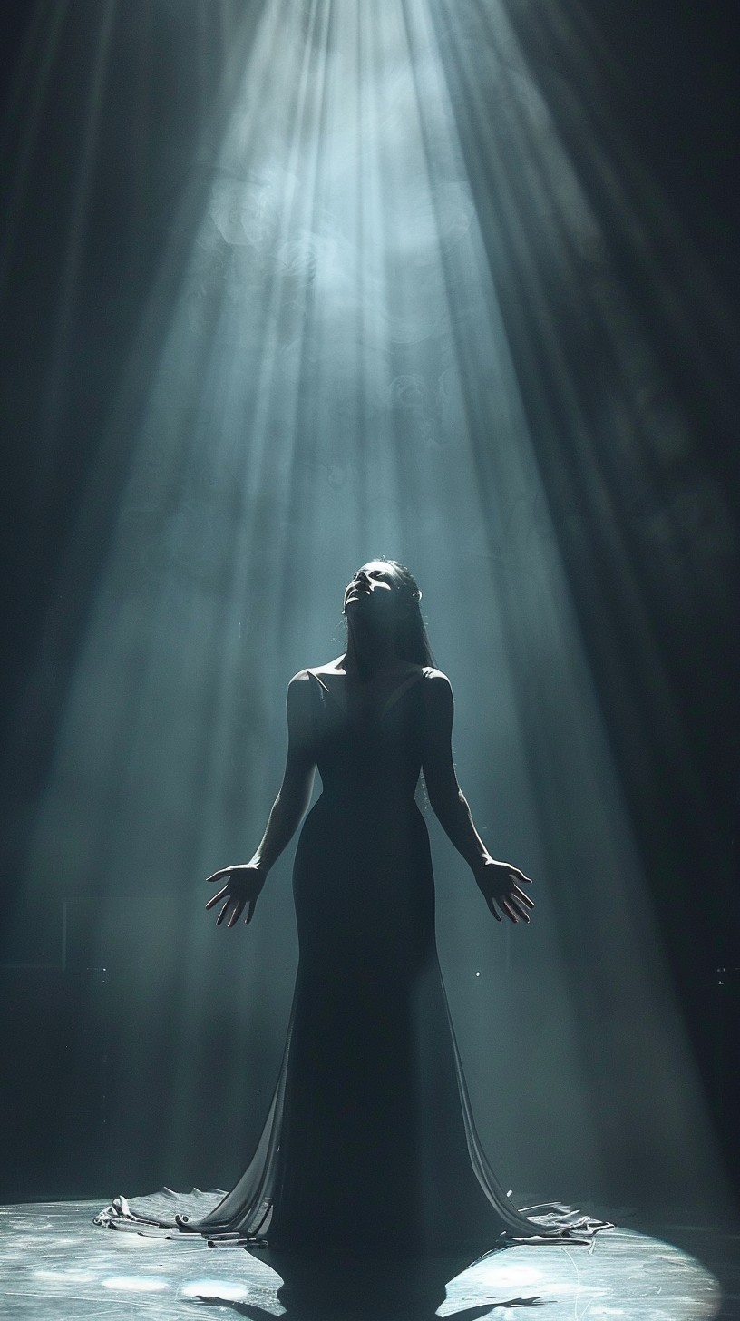 Dramatic Ethereal Free Ethereal Stage Presence Image - Dramatic, Stage, Silhouette ...
