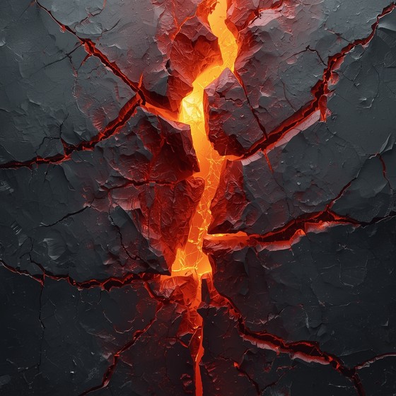 Free Emerging Crimson Danger Photo - Abstract, Fractured, Crimson ...
