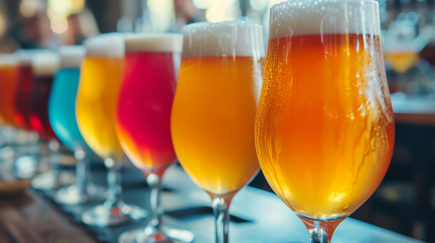 Free Colorful Beer Sampler Image - Beer, Craft, Ale | Download at StockCake