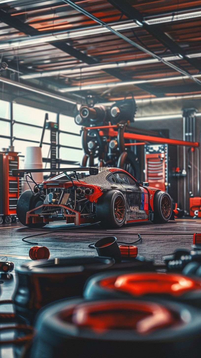 Free Racing Car Workshop Image - Racing, Car, Garage | Download at ...