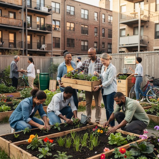 Free Neighbors Growing Together Image - Community, Garden, Urban ...