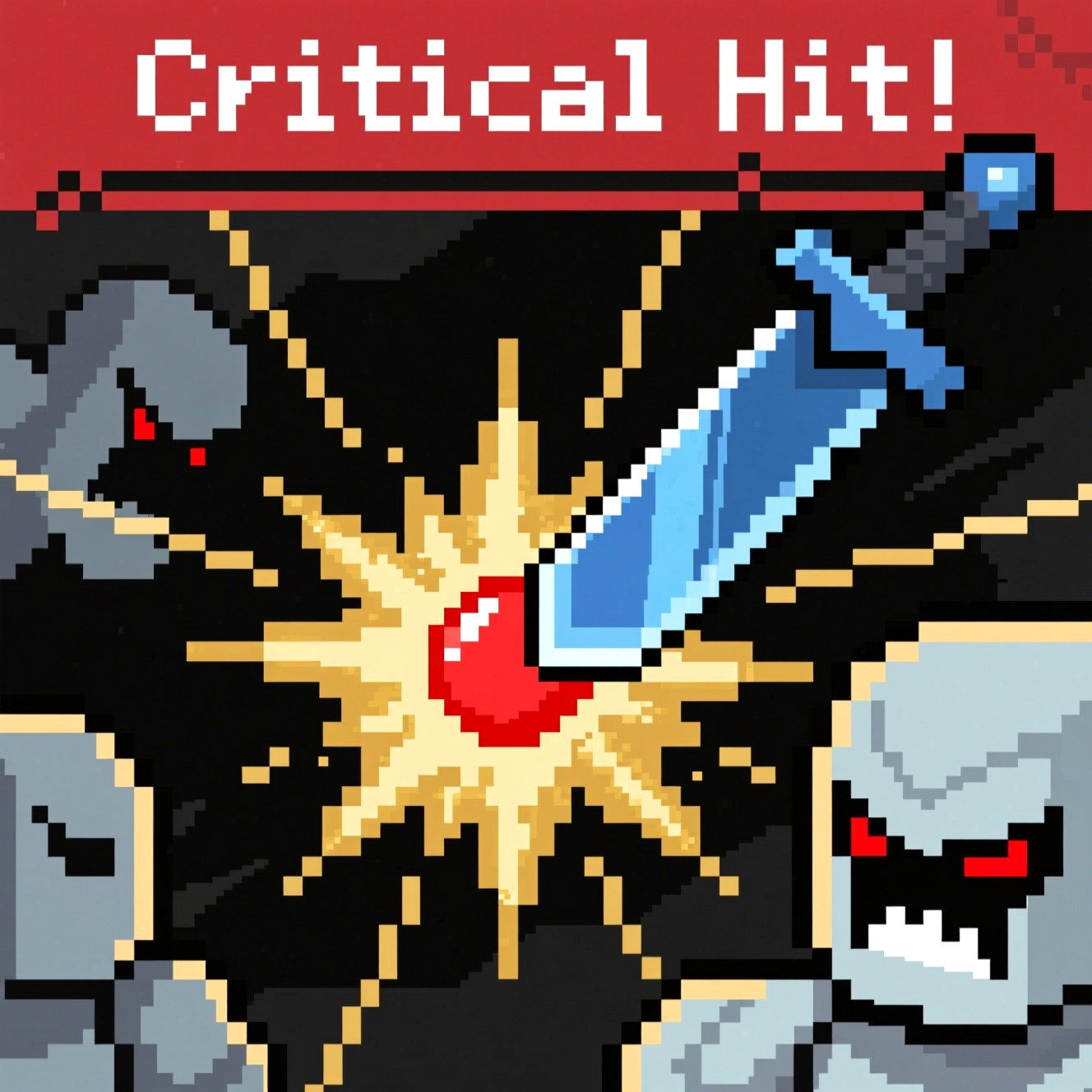 Free Pixel Perfect Strike Image - Pixelart, Retro, Gaming | Download at ...