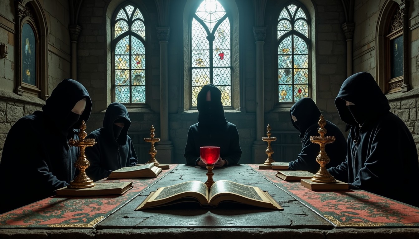Guest Ritual Free Mysterious ritual gathering Image - Gothic, Ritual, Hooded ...