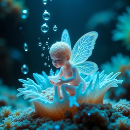 Free Luminous Ocean Sprite Image - Fairy, Ocean, Translucent | Download ...