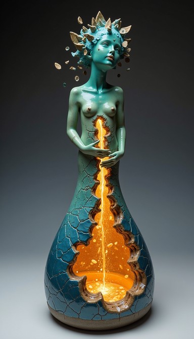 Free Cosmic Ceramic Transformation Image - Ceramic, Surreal, Ethereal ...
