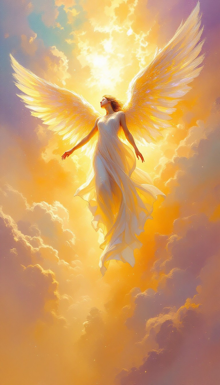 Free Angel Ascending Heavenward Image - Angel, Wings, Heaven | Download ...