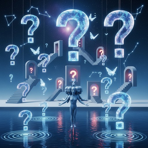 Mystical Question Free Glowing Curiosity Realm Image - Surreal, Mystical, Curiosity ...