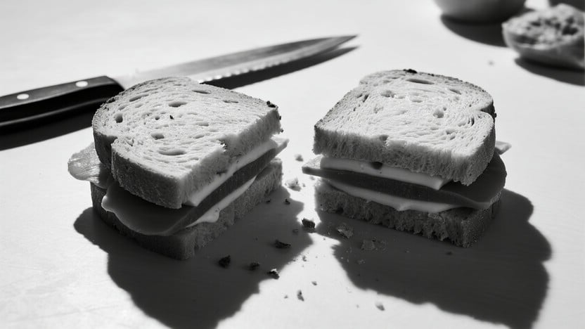 Free Monochrome Sandwich Study Image | Download at StockCake