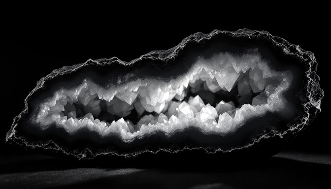 Geodesic Crystal Free Geode Crystal Revealed Image - Geode, Crystal, Mineral | Download ...