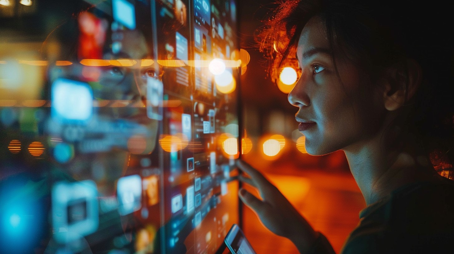 Explore Digital Data Free Digital Data Exploration Image - Technology, Woman, Data ...