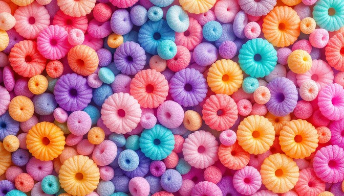 Free Colorful Cereal Pattern Image - Cereal, Colorful, Pattern ...