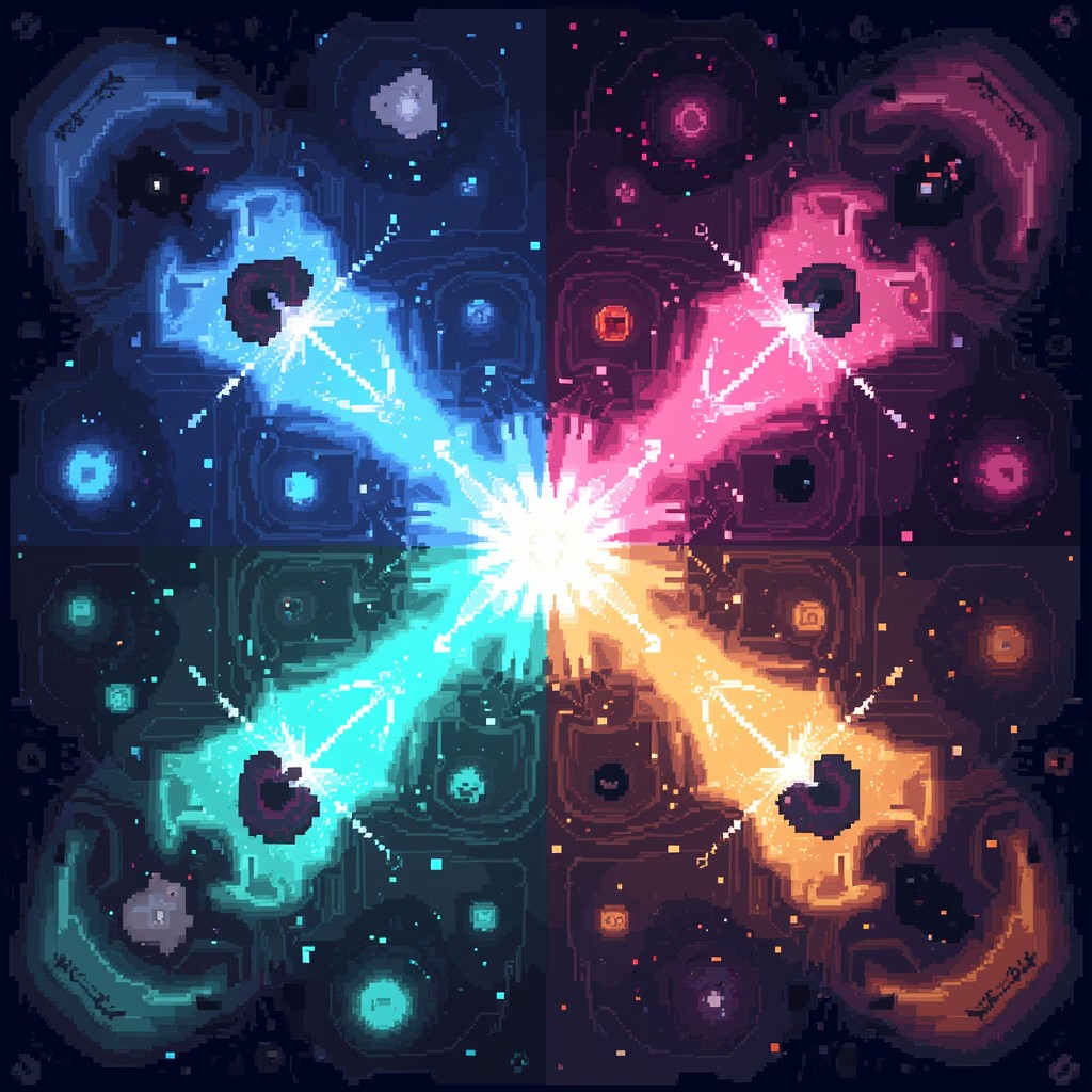 Free Quantum Realities Converge Photo - Quantum, Pixel, Multiverse ...
