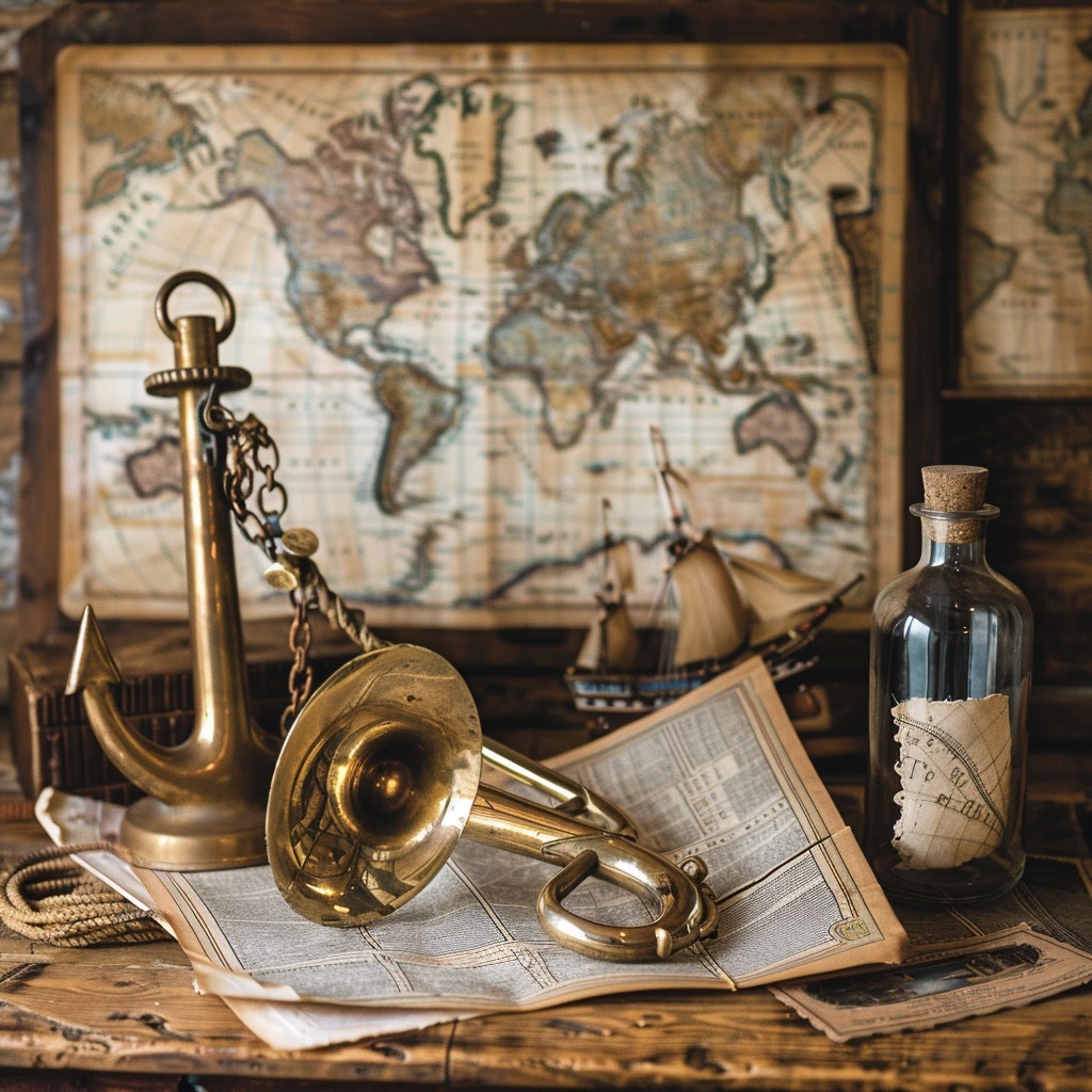 Free Vintage Nautical Theme Image - Antique, Brass, Lantern | Download ...
