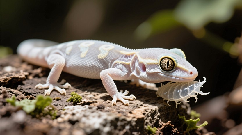 Free Gecko Peeking Out Image - Gecko, Reptile, Moss | Download at StockCake