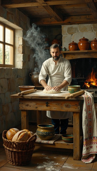 Free Traditional Artisan Baker Image - Baker, Bread, Kitchen | Download ...